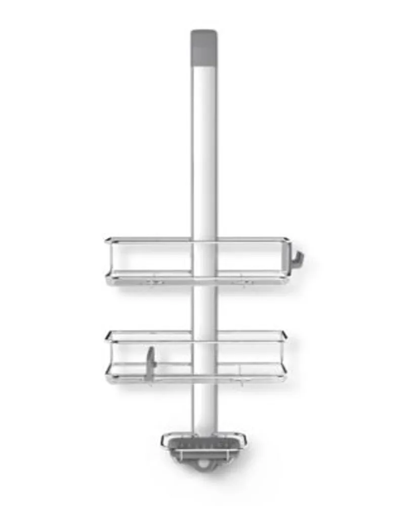 simplehuman Tension Shower Caddy Stainless Steel - household items