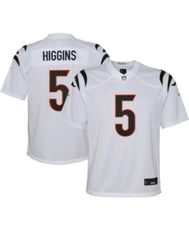 Nike Youth Boys and Girls Tee Higgins Black Cincinnati Bengals Game Player  Jersey