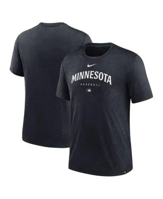 Fanatics Men's Branded Navy and Heathered Gray Minnesota Twins Big and Tall  Colorblock T-shirt - Macy's