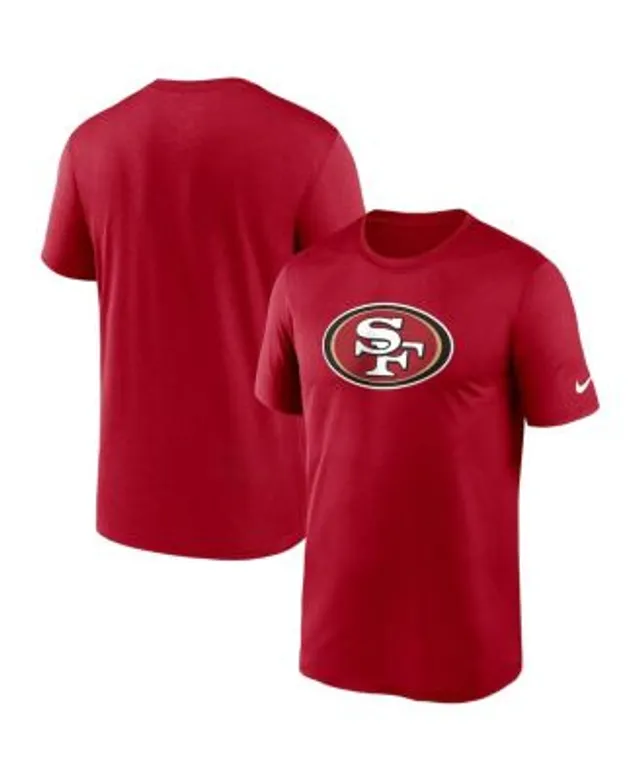 Men's San Francisco 49ers Nike White Icon Legend Performance T-Shirt