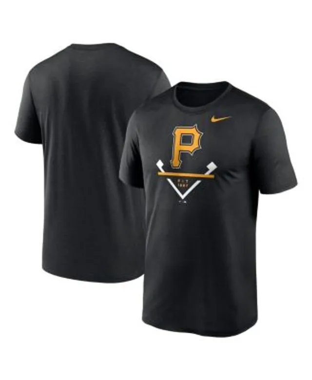 Nike Men's Black Pittsburgh Pirates New Legend Wordmark T-shirt