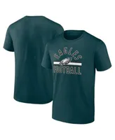 Men's NFL x Darius Rucker Collection by Fanatics Midnight Green Philadelphia  Eagles Long Sleeve Thermal T-Shirt