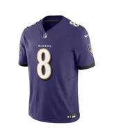 Men's Nike Lamar Jackson White Baltimore Ravens Vapor F.U.S.E.