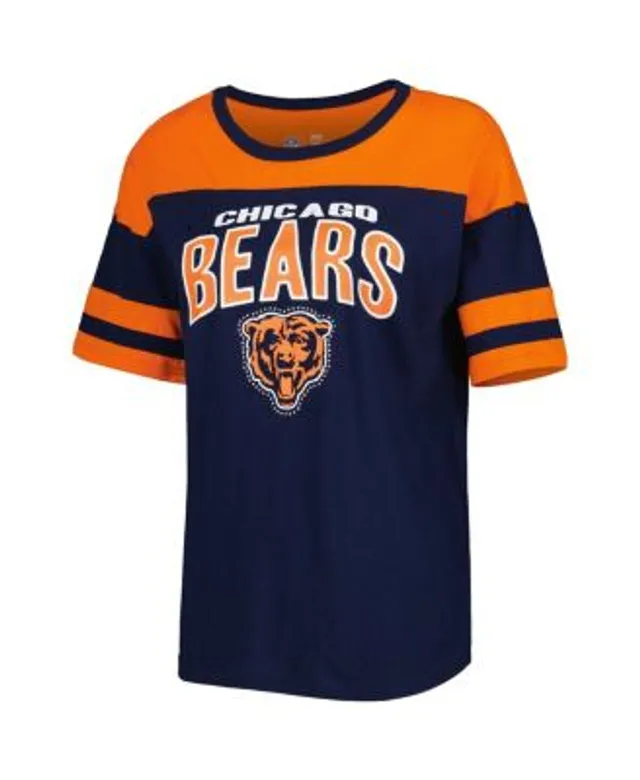 Women's G-III 4Her by Carl Banks Navy/Orange Chicago Bears