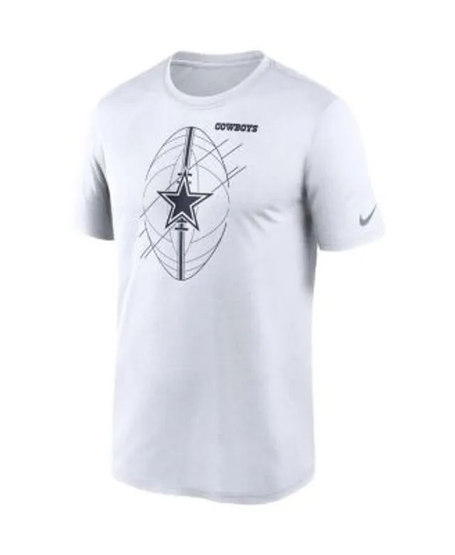 Men's Dallas Cowboys Nike White Legend Community Performance T-Shirt