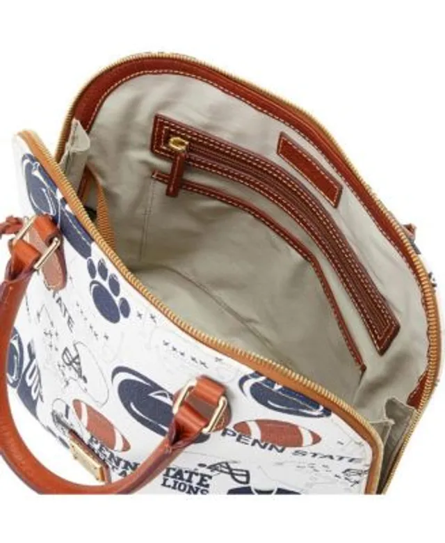 Chicago Cubs Dooney & Bourke Signature Domed Zip Satchel Purse