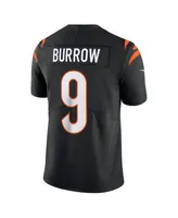 Cincinnati Bengals Name & Number Graphic T-Shirt - Joe Burrow 9 - Womens