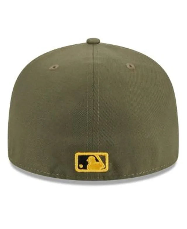 New Era Men's Black Oakland Athletics Team Logo 59FIFTY Fitted Hat - Macy's