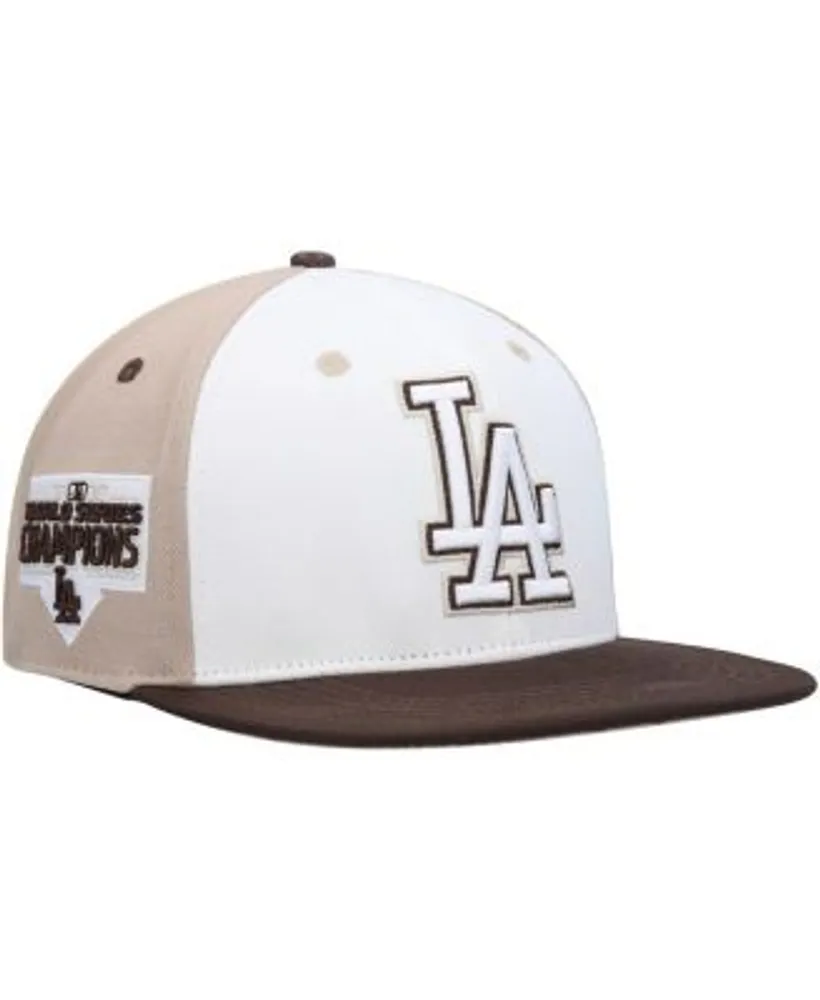 Los Angeles Dodgers SPLATTER White-Brown Fitted Hat