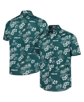 Men's Philadelphia Eagles FOCO Midnight Green Thematic Button-Up Shirt