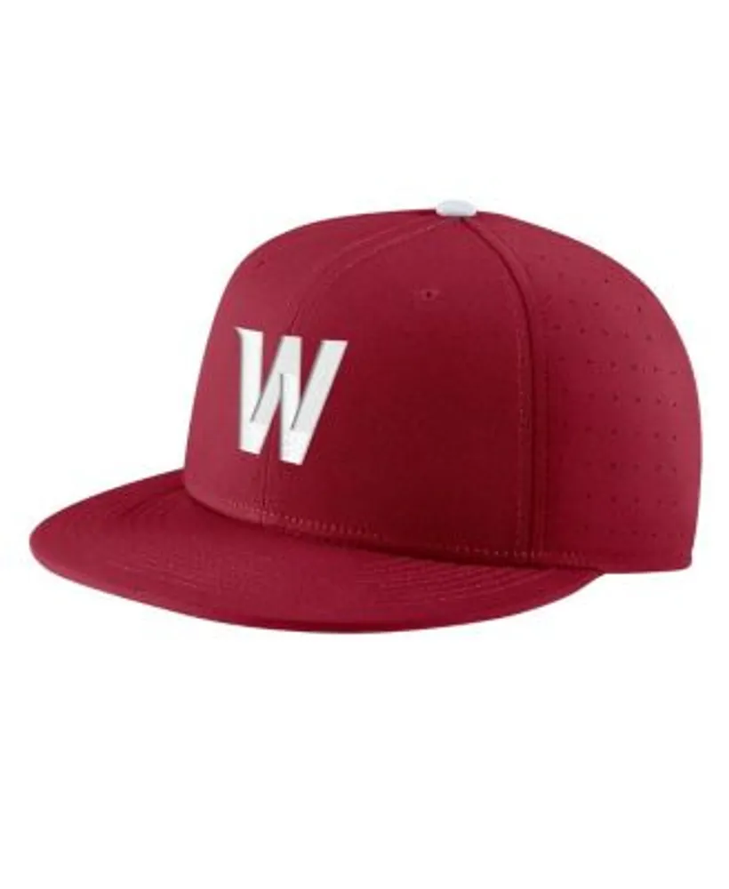 Nike Men's Crimson Washington State Cougars Aero True Baseball Performance  Fitted Hat