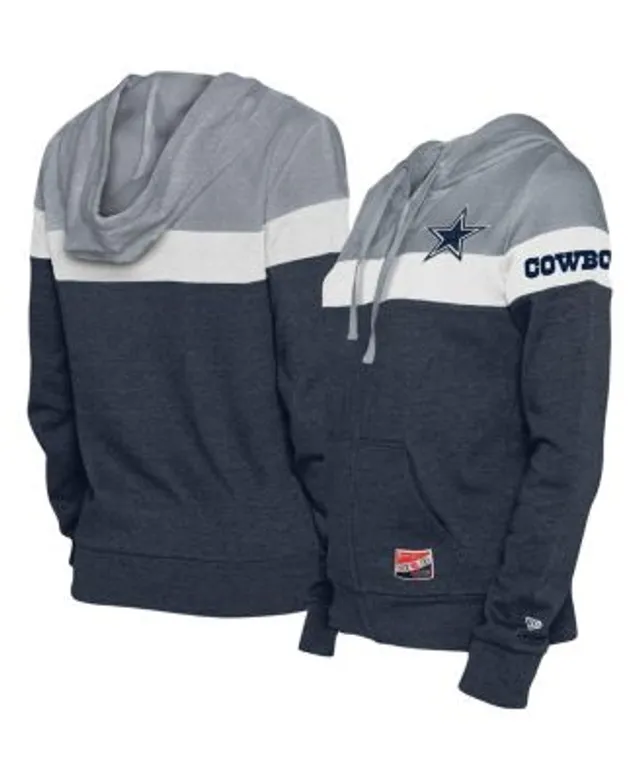 Dallas Cowboys New Era Team Tie-Dye Pullover Hoodie - Navy