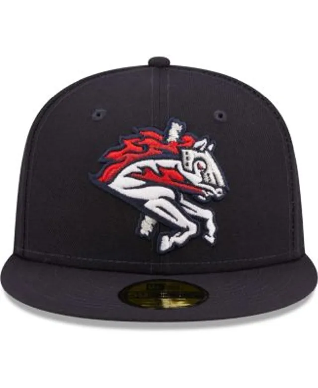 Binghamton Rumble Ponies New Era Alternate 2 Authentic Collection On-Field  59FIFTY Fitted Hat - Navy/Red