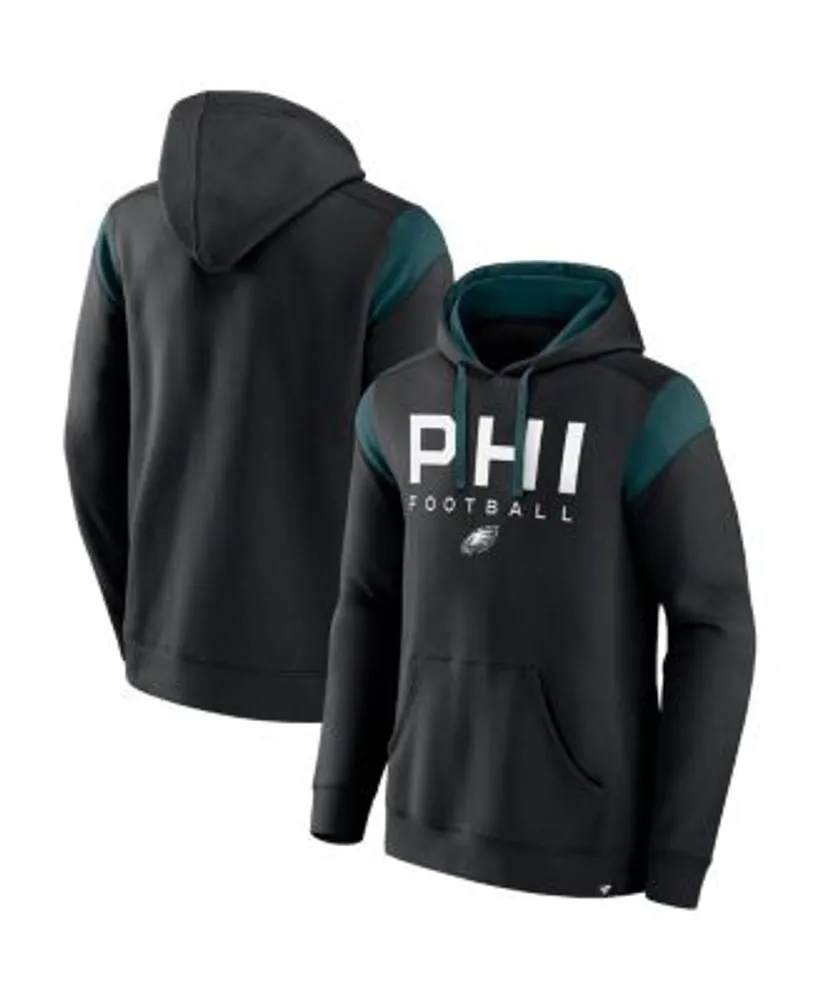 Men's Philadelphia Eagles Fanatics Branded Black Call The Shot Pullover  Hoodie