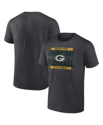 47 Brand Green Bay Packers Tee - Heather Gray - Medium