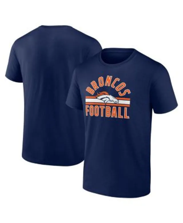 Men's Oatmeal/Heathered Charcoal Denver Broncos Big & Tall Raglan