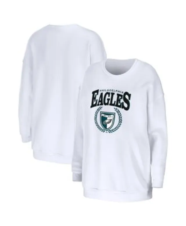 Philadelphia Eagles Junk Food Women's Tie-Dye Cropped Pullover Sweatshirt -  Black