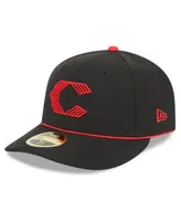 Men's New Era Blue/Red Miami Marlins City Connect 59FIFTY Fitted Hat