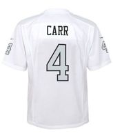 Nike Derek Carr Las Vegas Raiders Color Rush Jersey, Big Boys (8-20)