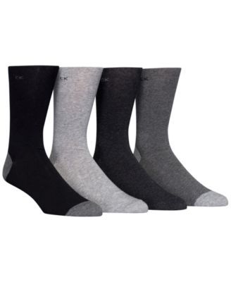 Men's Heel Toe Socks 4-Pack 