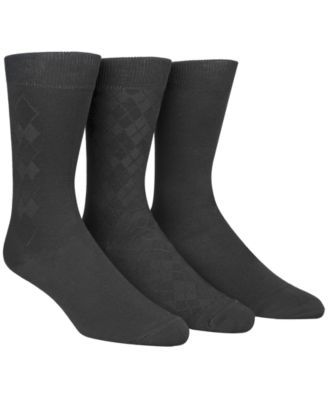Men's Socks, Rayon Dress Socks 3 Pack