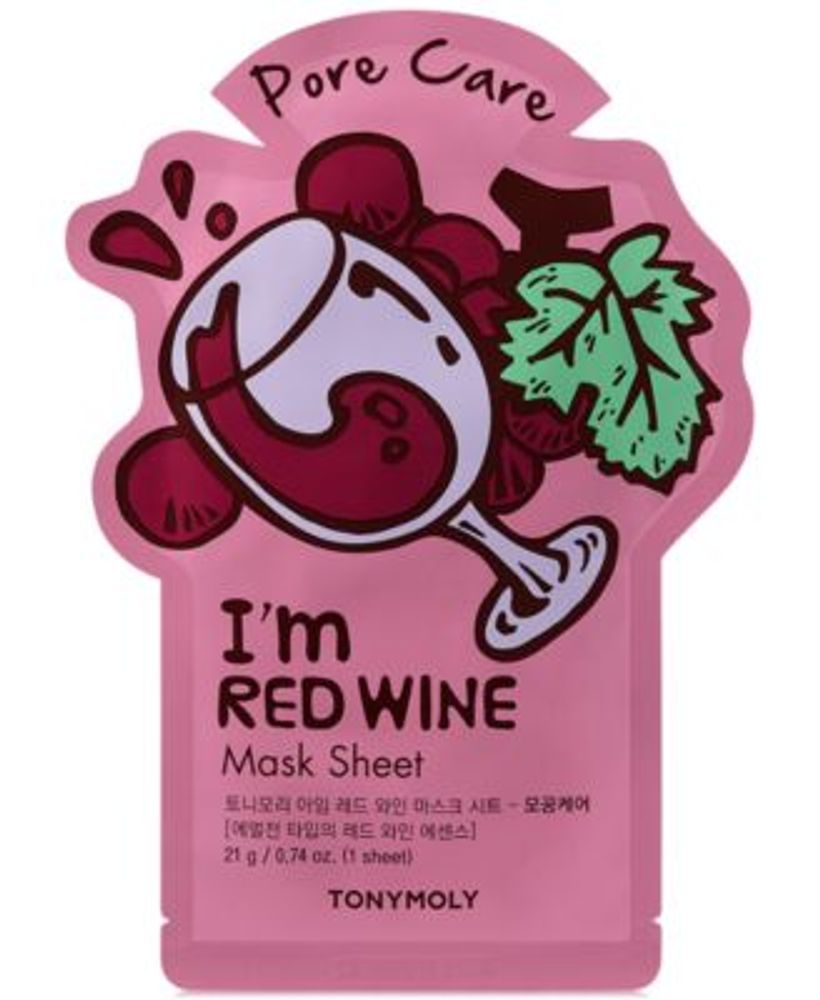 I'm Red Wine Sheet Mask - (Pore Care)