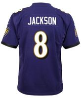 Lamar Jackson Baltimore Ravens Nike Youth Inverted Game Jersey - Gold