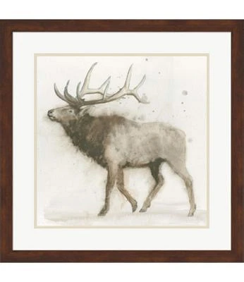 Elk by James Wiens Framed Art