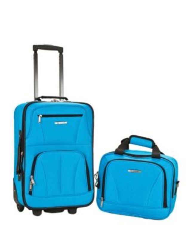 U.S. Traveler Esther 2-Piece Softside Expandable Spinner Luggage Set -  Macy's