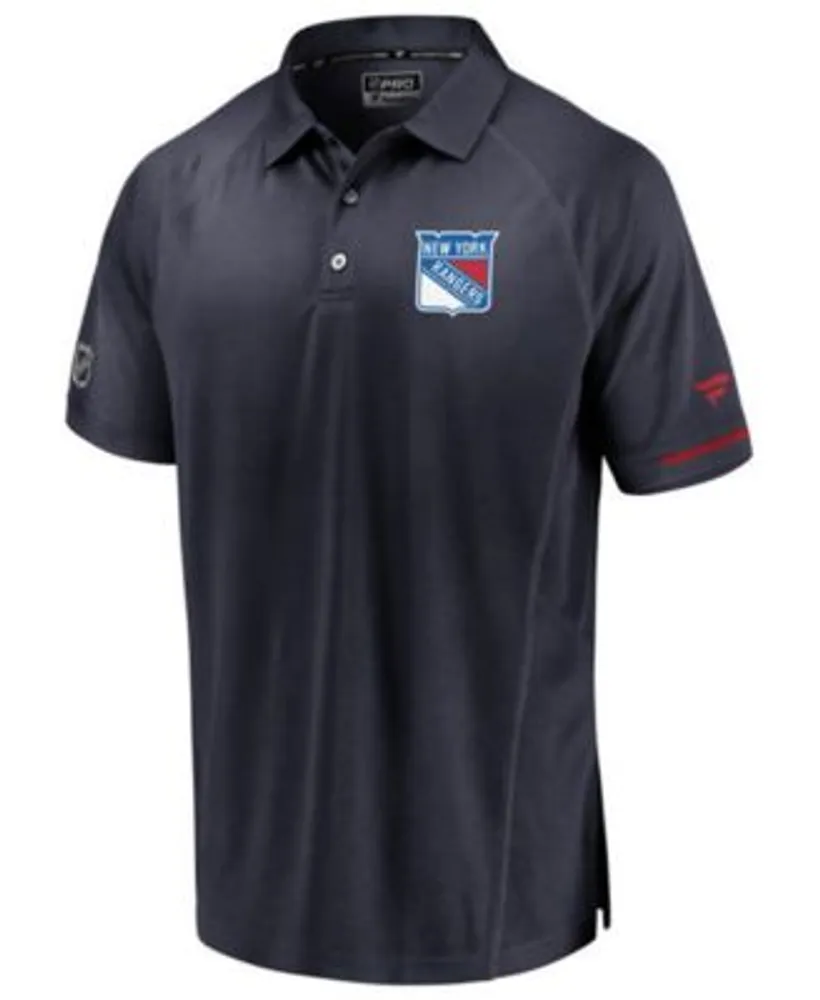 Majestic New York Rangers Men's Locker Room Performance Polo