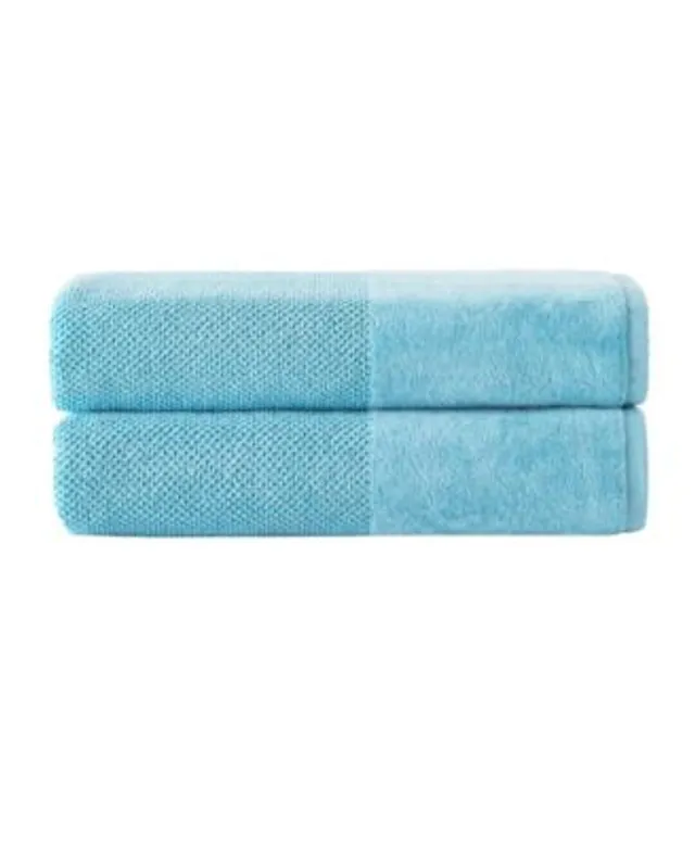 Enchante Home Vague Turkish Cotton Bath Towel Collection - Macy's