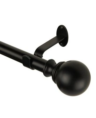 Cordelia Adjustable Curtain Rod with Ball Finials