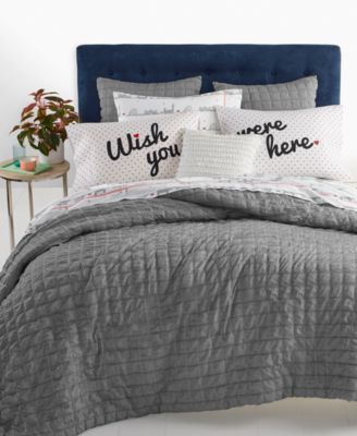 Seersucker Comforter Set, Created for Macy's