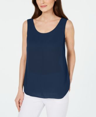 Sleeveless Scoop-Neck Blouse, Created for Macy's