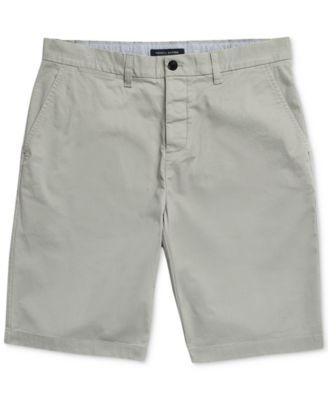 Men's 10" Classic-Fit Stretch Chino Shorts with Magnetic Zipper