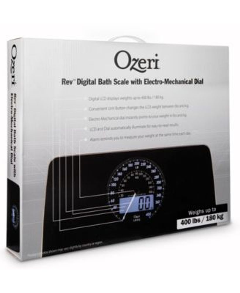  Ozeri Rev Digital Bathroom Scale with Electro