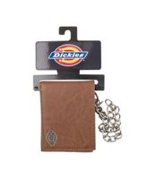 Security Leather Slimfold Men's Wallet with Chain