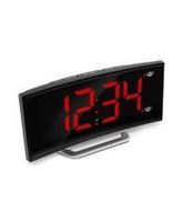 USB Alarm Clock Charger with 7 Inch Dimmable Curved Screen