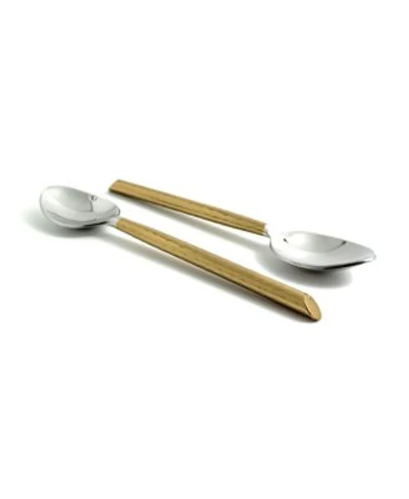 Vibhsa Golden Cut Hammered Tablespoons - Set of 6