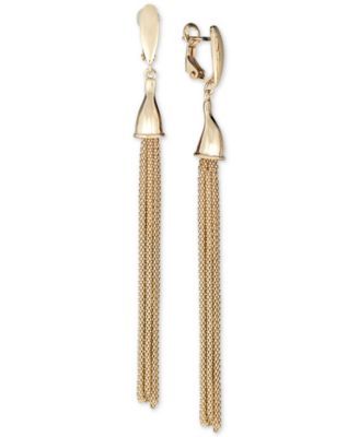 Tassel Drop Earrings in 14k Gold-Plated Sterling Silver