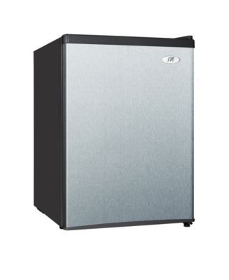 SPT 2.4 cubic feet Compact Refrigerator with Energy Star - Stainless Steel