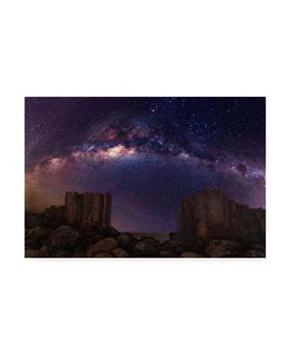 Wolongshan Rocky Gate to Heaven Canvas Art - 37" x 49"