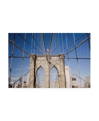 Monte Nagler Brooklyn Bridge New York City New York Color Canvas Art