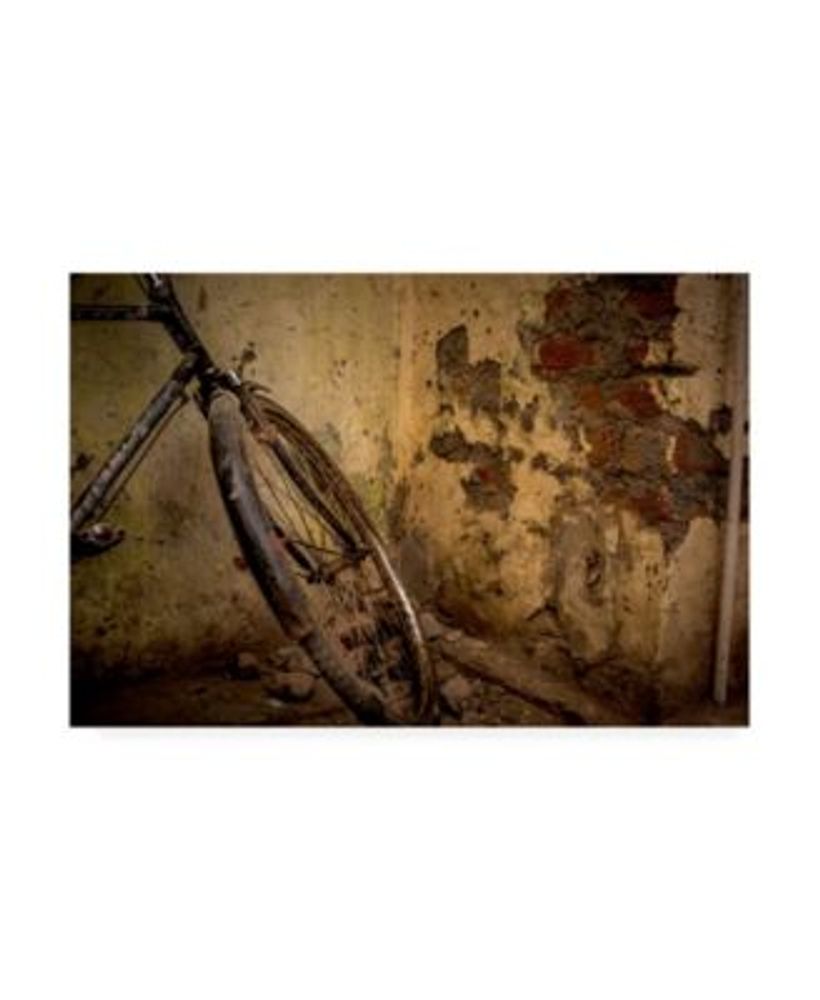 Trademark Global Dan Ballard Old Bike Canvas Art