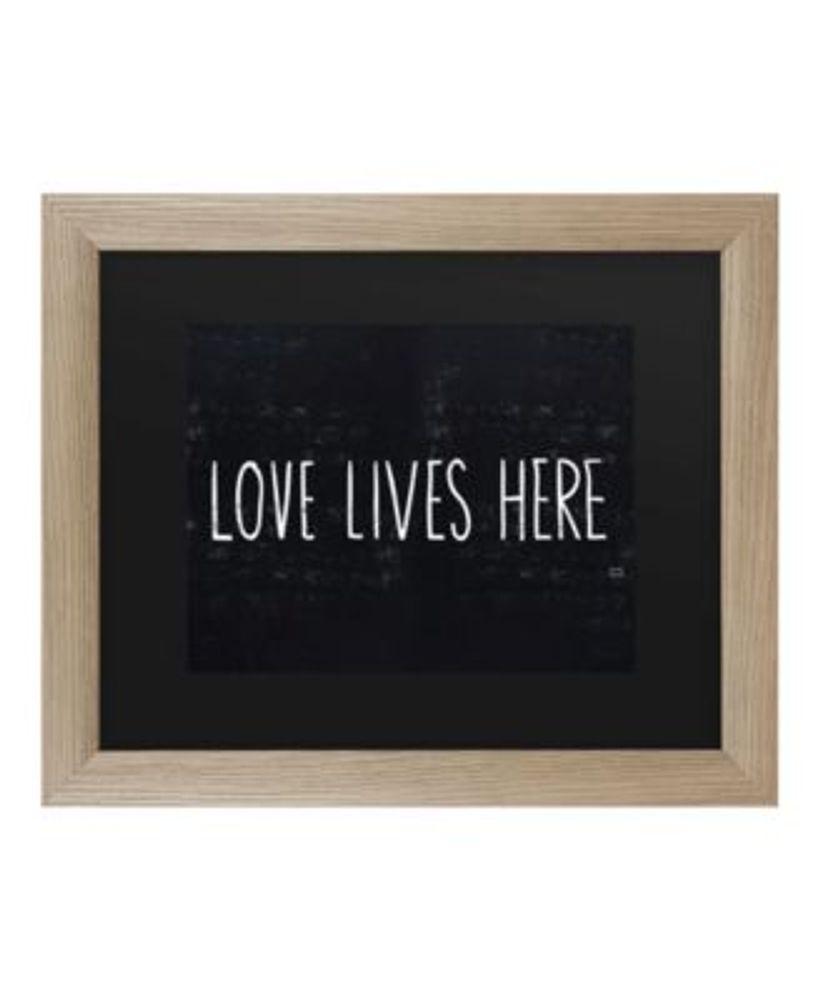 Trademark Global Michael Mullan Love Lives Here Matted Framed Art - 37 x  49