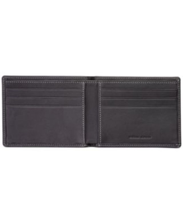 GUESS Men's Leather Bifold Wallet - Macy's