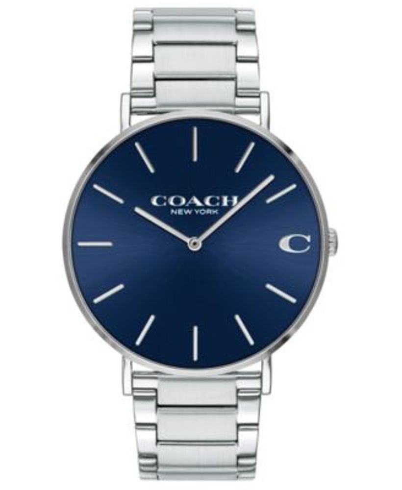 COACH Men's Charles Stainless Steel Bracelet Watch 41mm | Connecticut Post  Mall