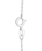 Diamond Multi-Heart 18" Pendant Necklace (1/10 ct. t.w.) in Sterling Silver