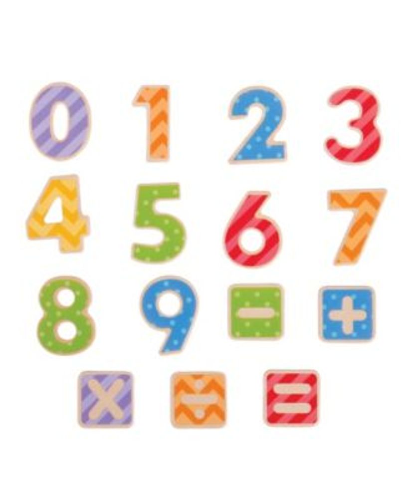 Magnetic Wooden Numbers