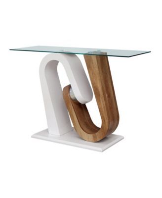 Amanon Pedestal Base Sofa Table